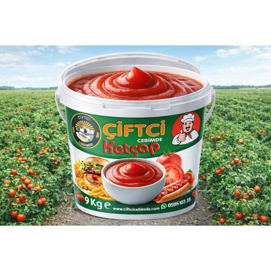 9 KG  KOVALI  TATLI ÇİFTCİ KETCAP 